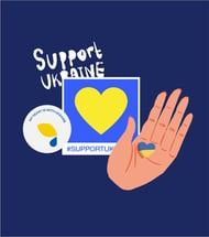 Ukraine Support Badge
